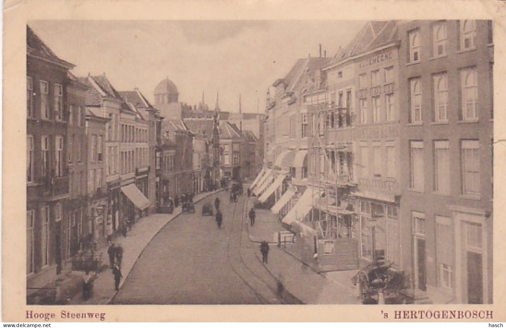 2610117's Hertogenbosch, Hooge Steenweg – 1918 (zie Hoeken En Randen Rechts Een Klein Scheurtje) - 's-Hertogenbosch