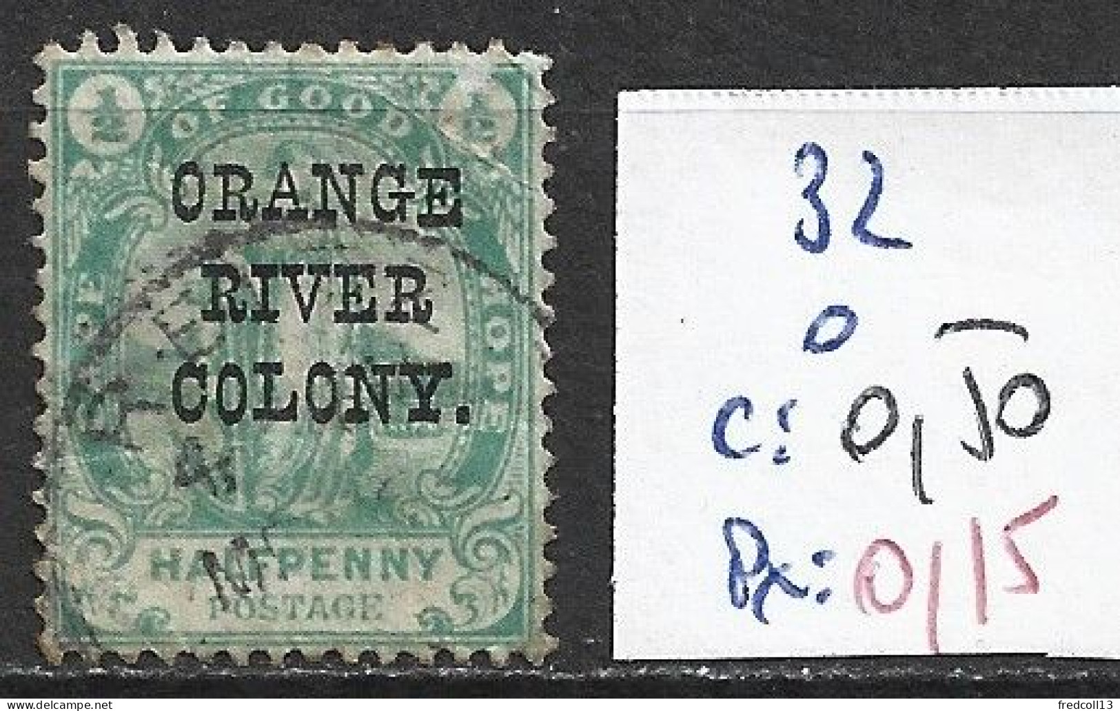 ORANGE 32 Oblitéré Côte 0.50 € - Orange Free State (1868-1909)