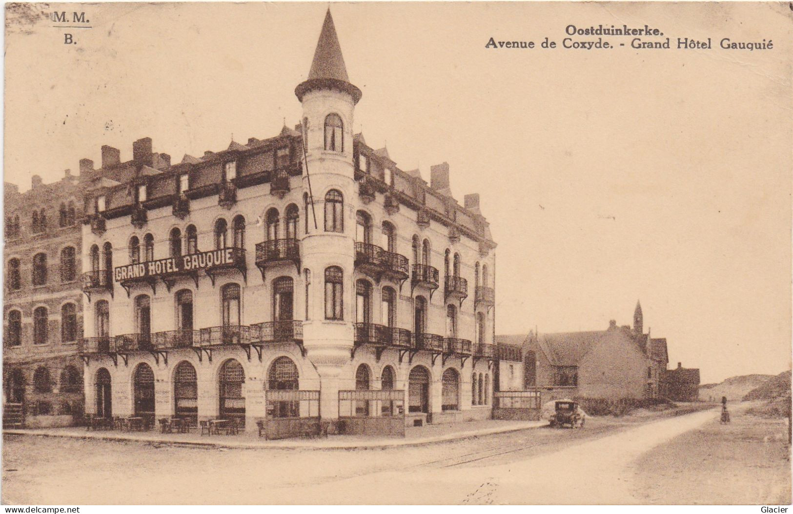 Oostduinkerke - Avenue De Coxyde - Grand Hôtel  Gauquié - Oostduinkerke
