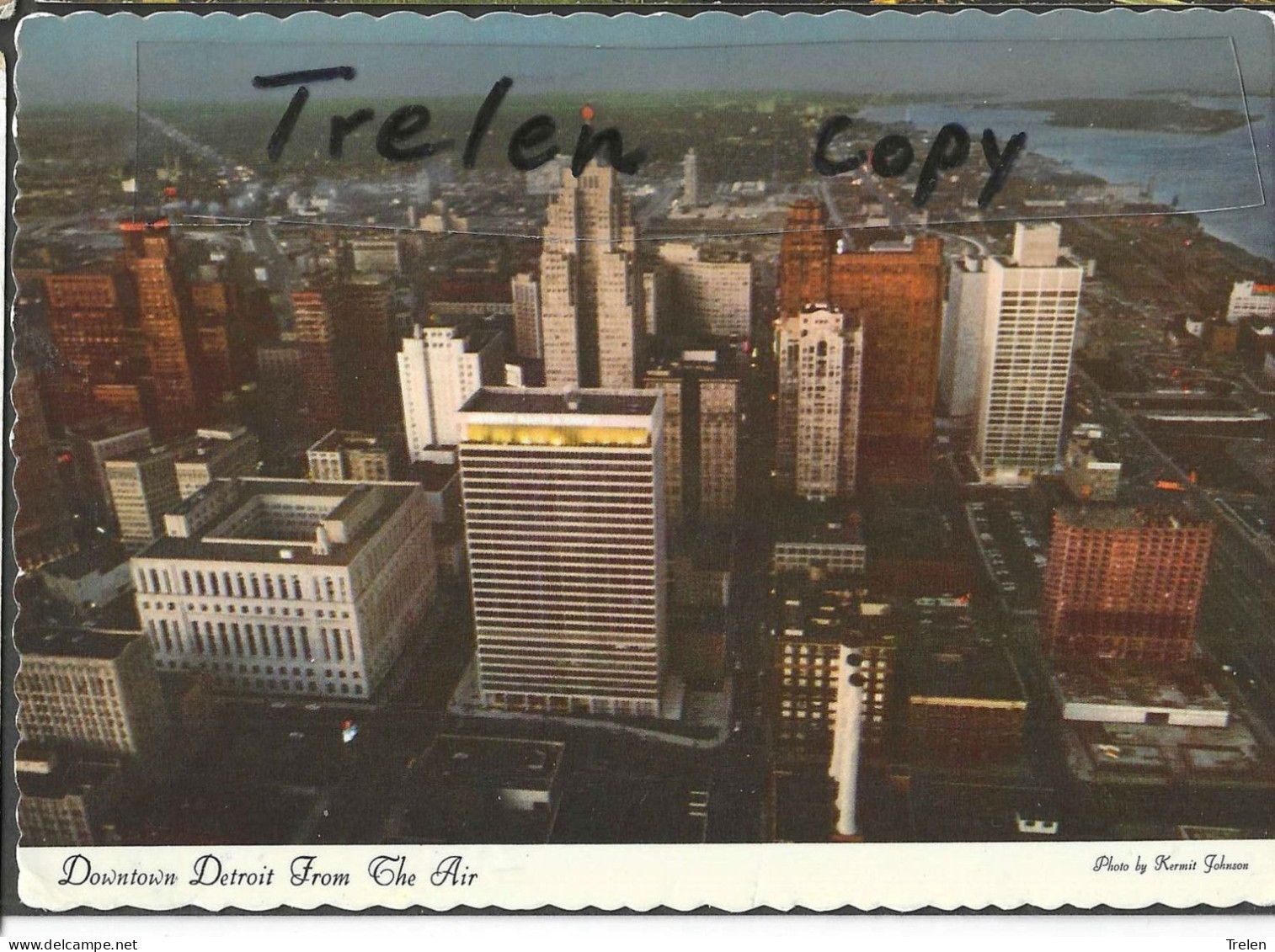 USA, Detroit, 1971,  Described, Gelaufen - Detroit