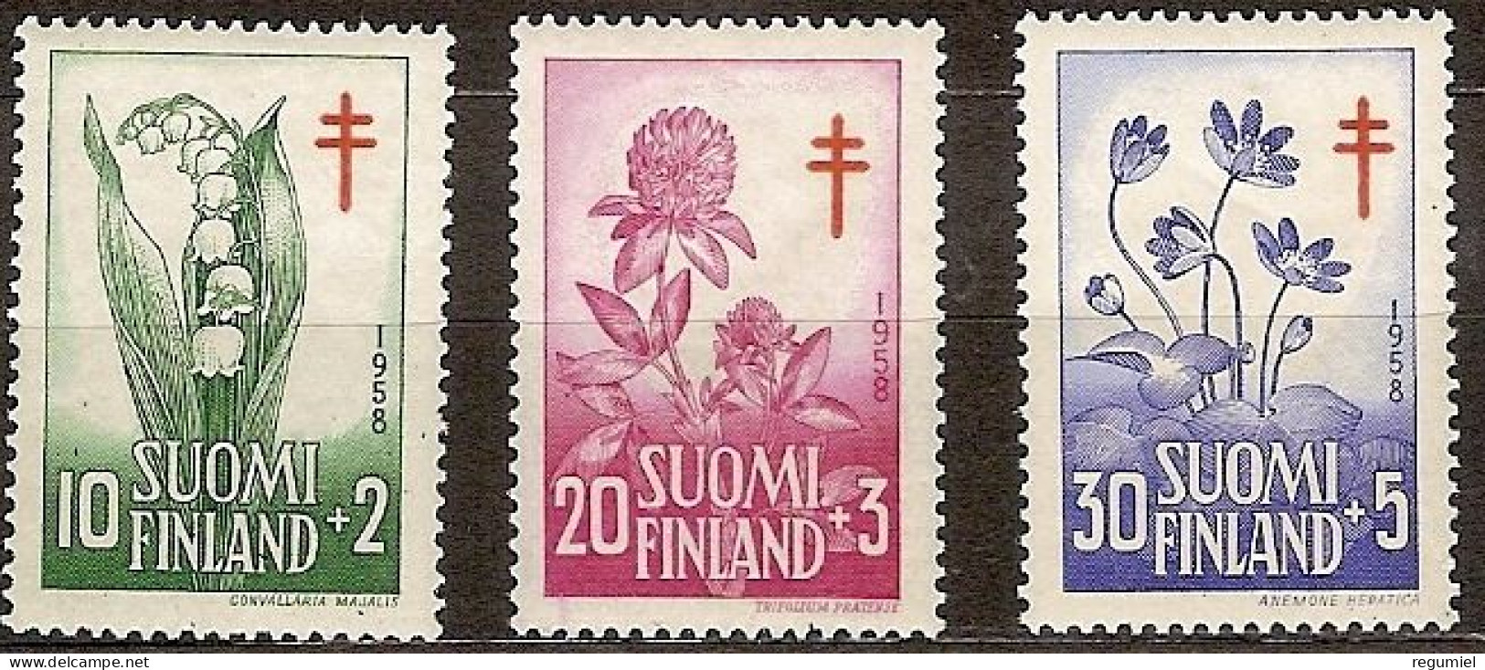Finlandia 0472/474 ** MNH. 1958 - Unused Stamps