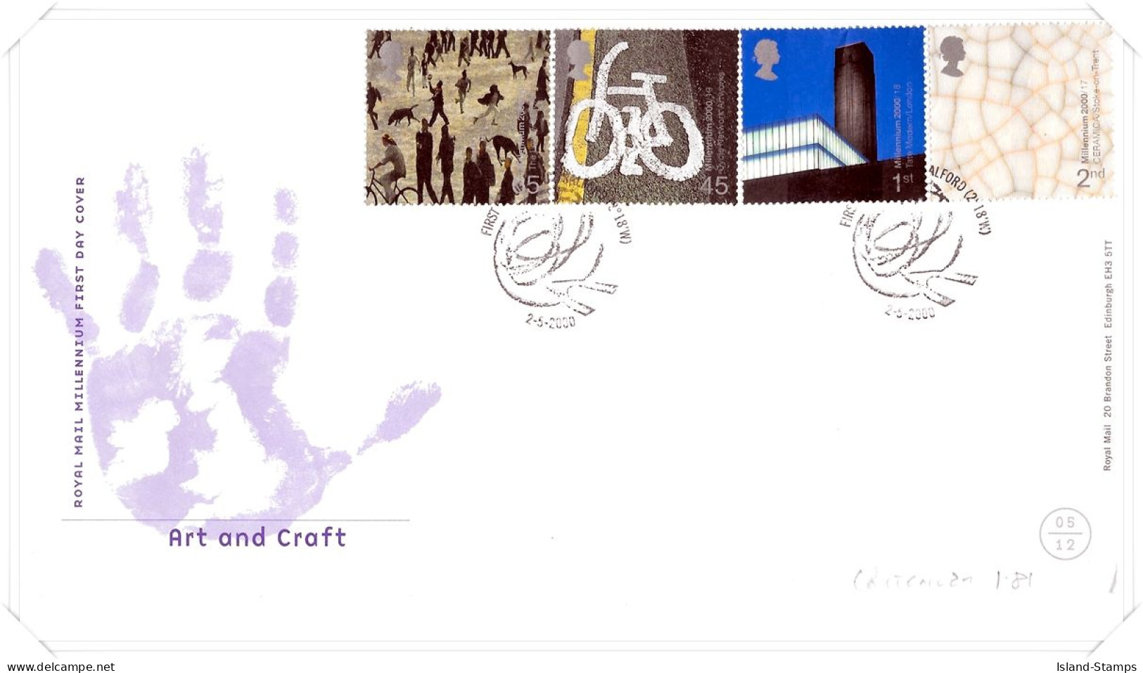 2000 Art & Craft Unaddressed TT - 1991-00 Ediciones Decimales