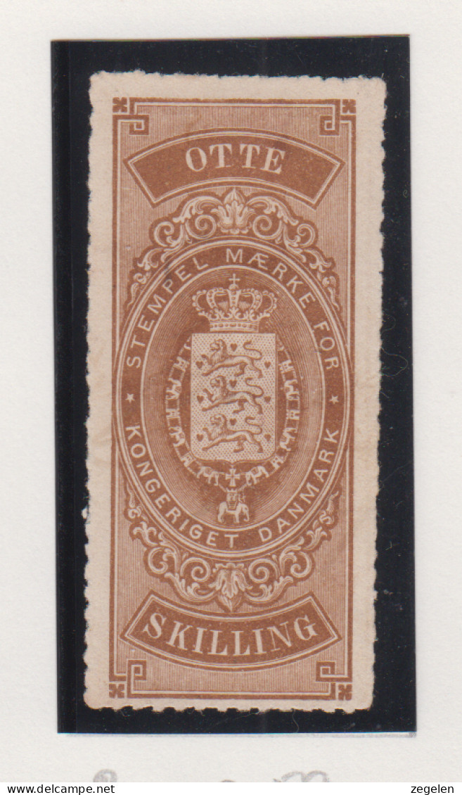 Denemarken Fiskale Zegel Cat. J.Barefoot Stempelmaerke 2 - Revenue Stamps