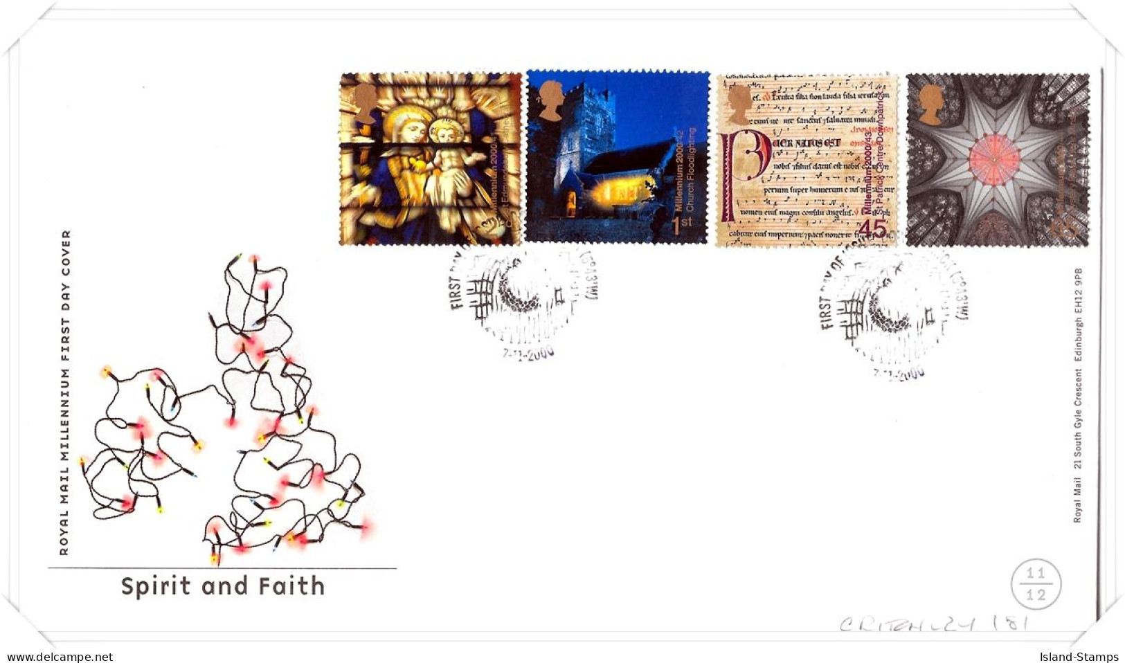 2000 Spirit & Faith Unaddressed TT - 1991-2000 Em. Décimales