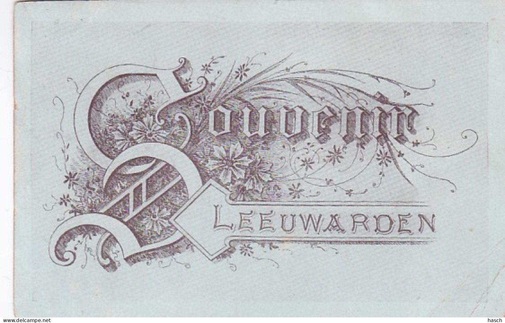 2610212Leeuwarden, Souvenir Leeuwarden 18 Mei 1900. (onderkant Afgeknipt, Vouwen Rechtsboven) - Leeuwarden