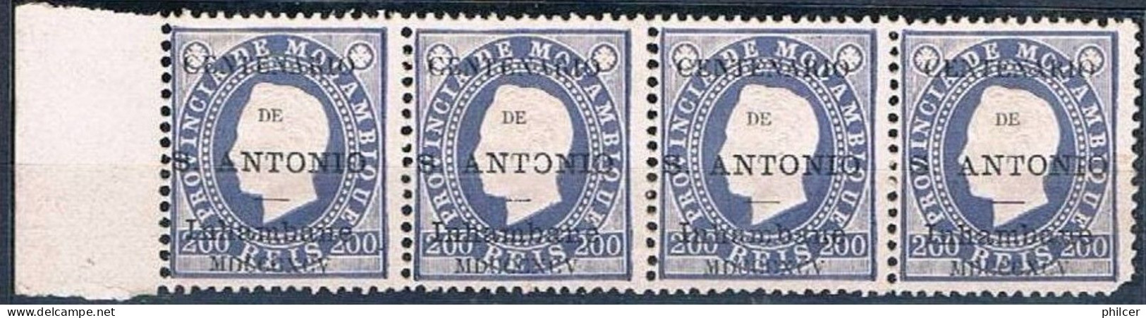 Inhambane, 1895, # 8 Dent. 12 1/2, MNG - Inhambane