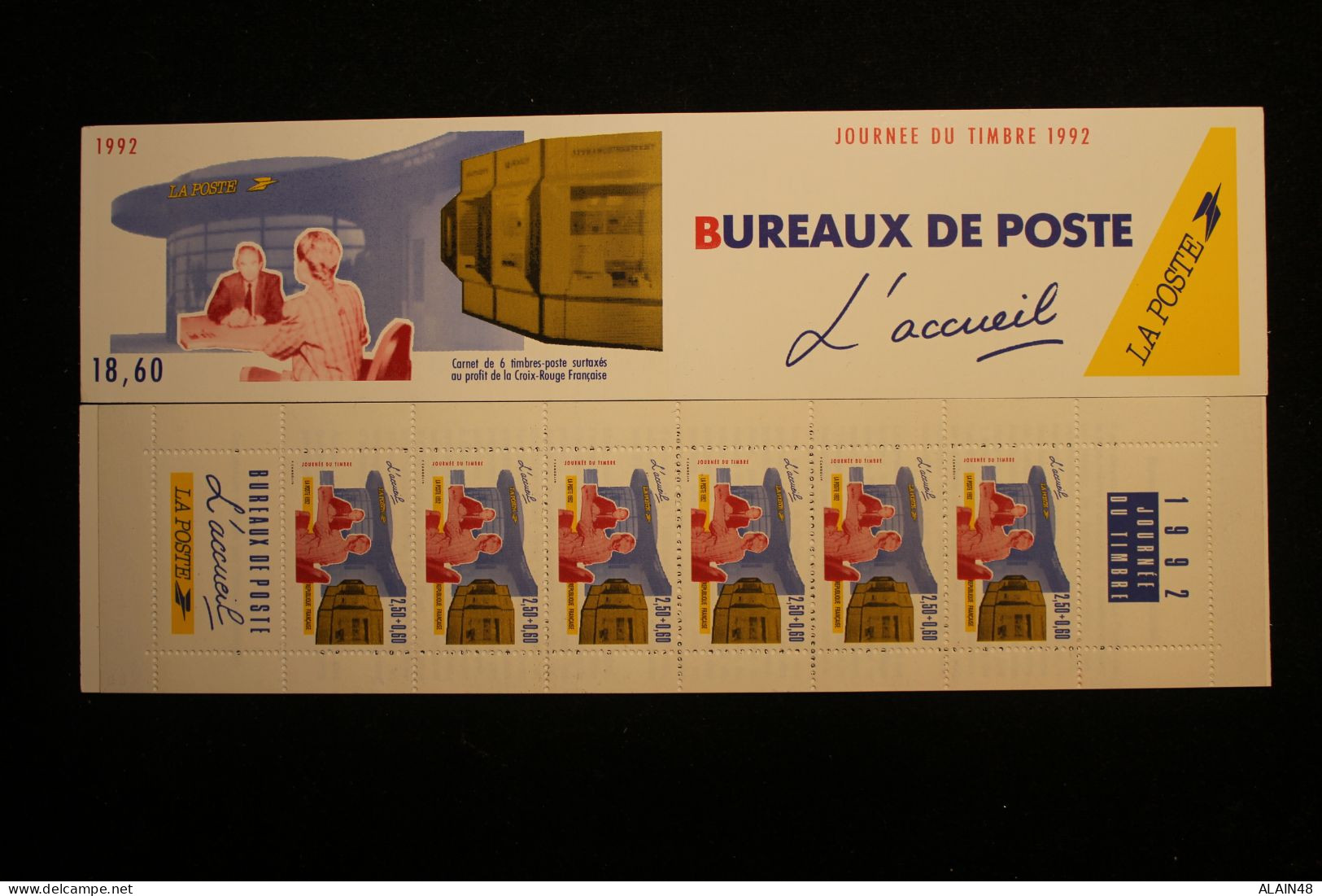 FRANCE 1992 CARNET BC2744A JOURNEE DU TIMBRE NEUFS** NON PLIE TTB - Stamp Day