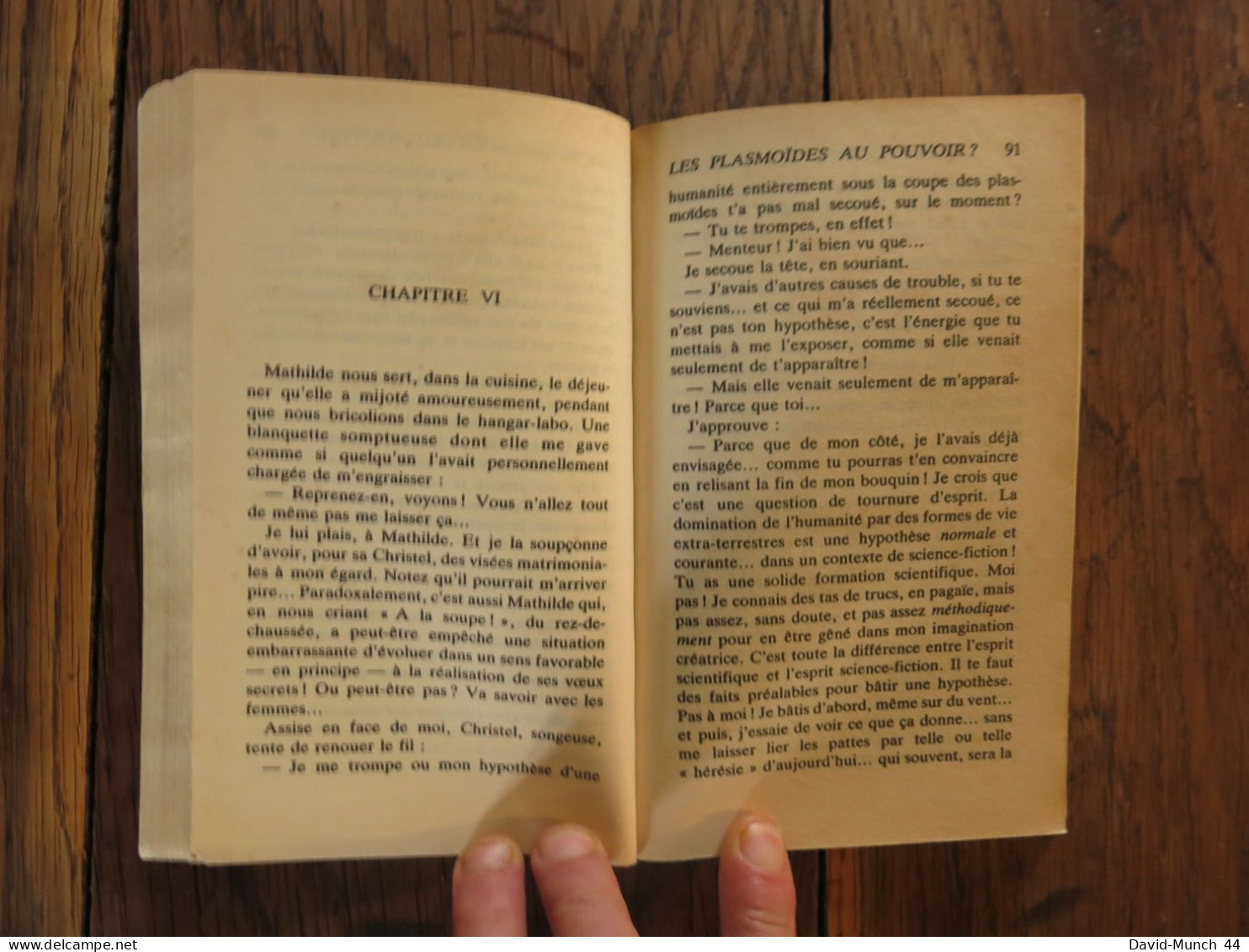 Les psalmoides au pouvoir? De G. Morris. Editions Fleuve noir, Collection "Anticipation". 1981