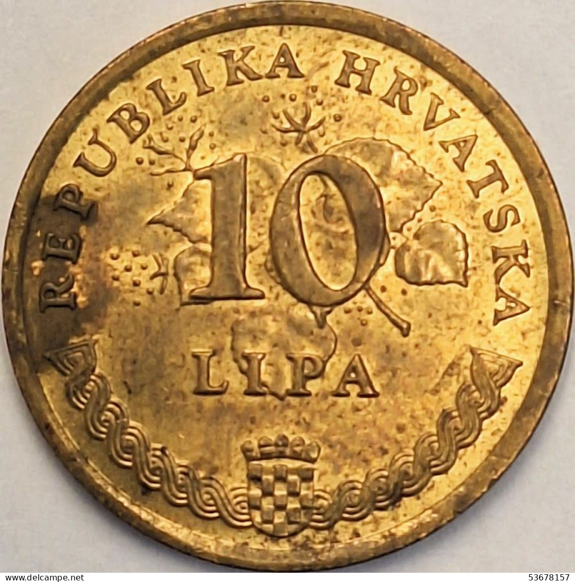 Croatia - 10 Lipe 2001, KM# 6 (#3536) - Kroatien