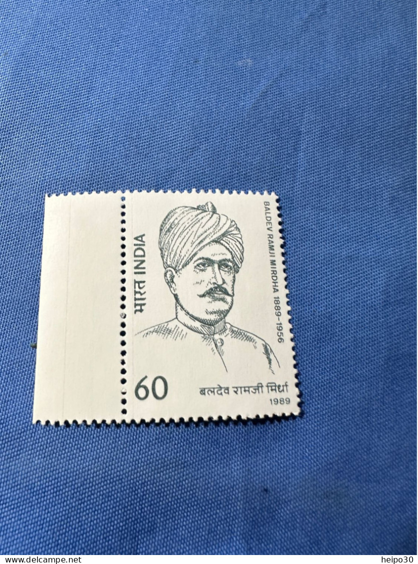 India 1989 Michel 1202 Baldev Ramji Mirdha MNH - Nuovi