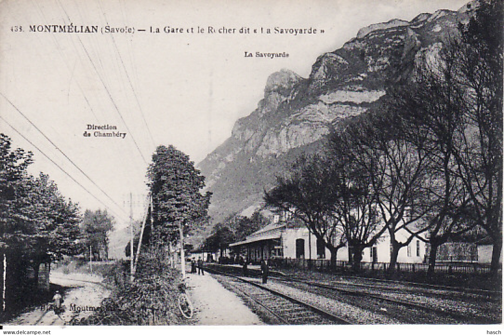 26471Montmélian, La Gare Et Le Rocherdit “La Savoyarde”  - Montmelian