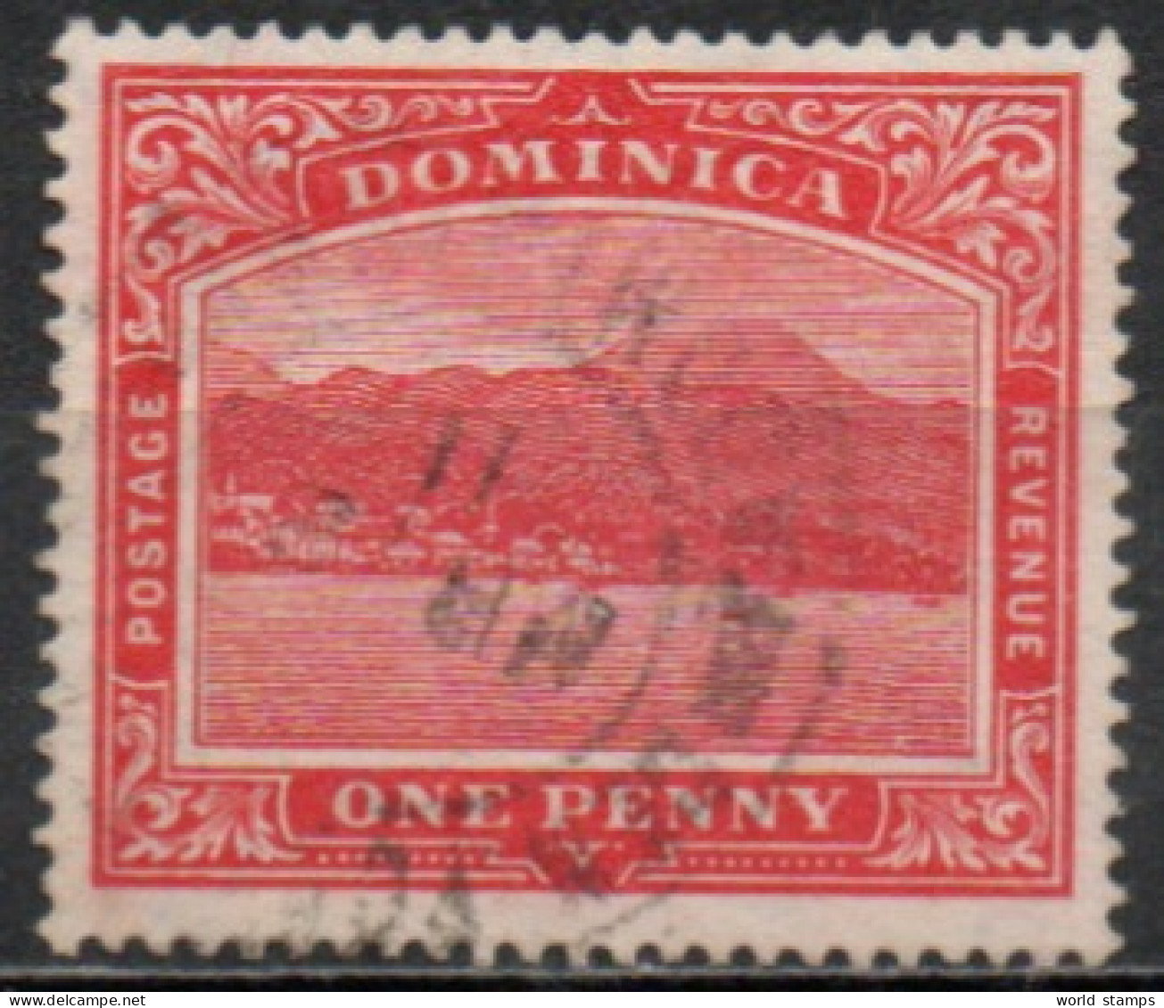 DOMINIQUE 1908-21 O - Dominica (...-1978)