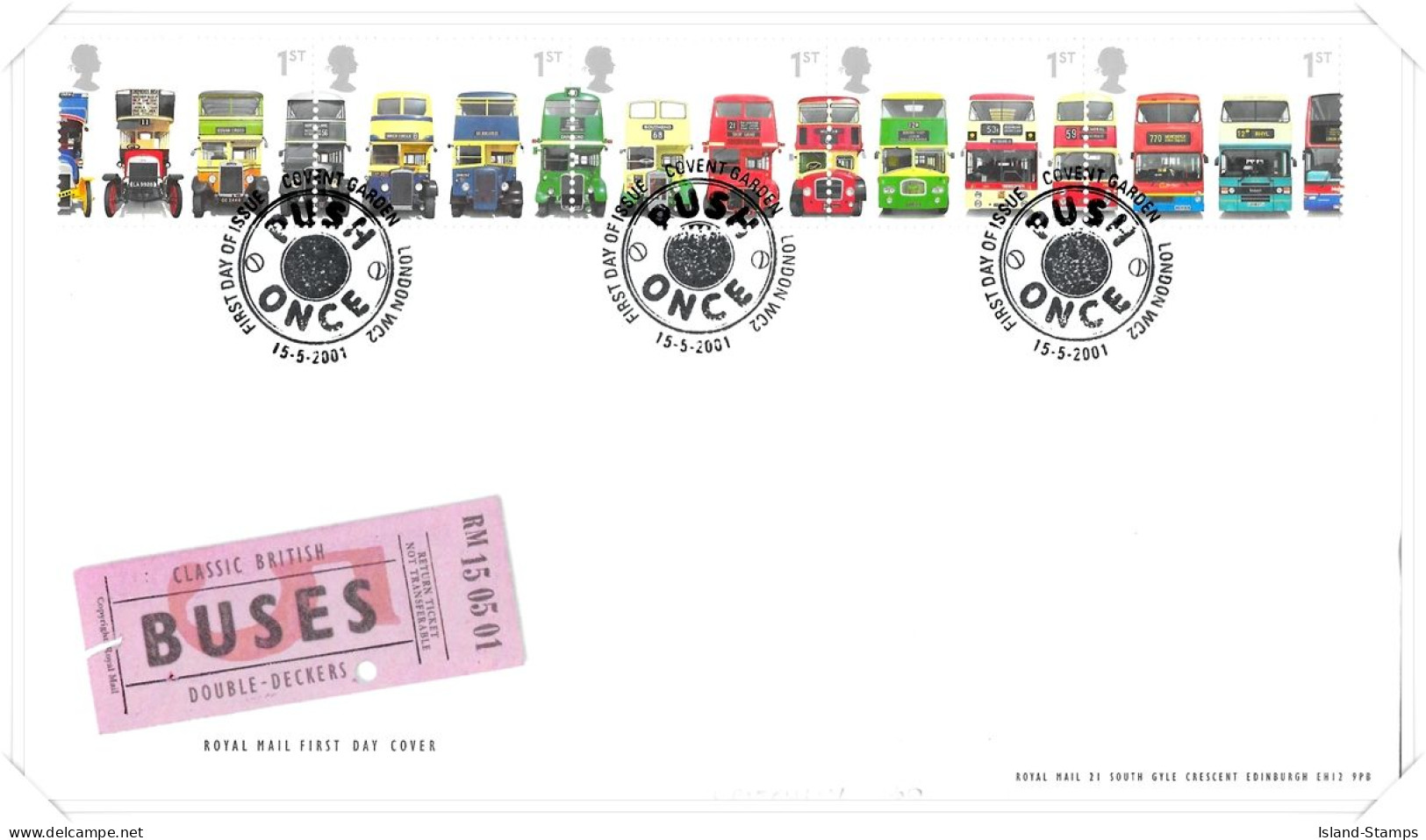 2001 Buses Unaddressed TT - 2001-2010 Decimal Issues