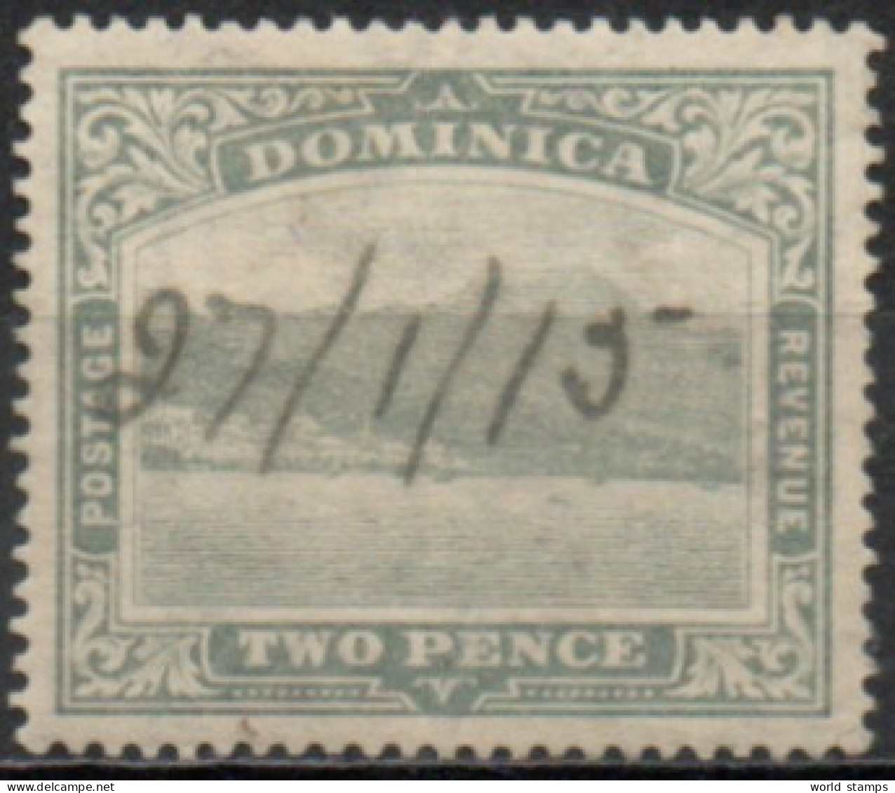 DOMINIQUE 1908-21 O - Dominica (...-1978)