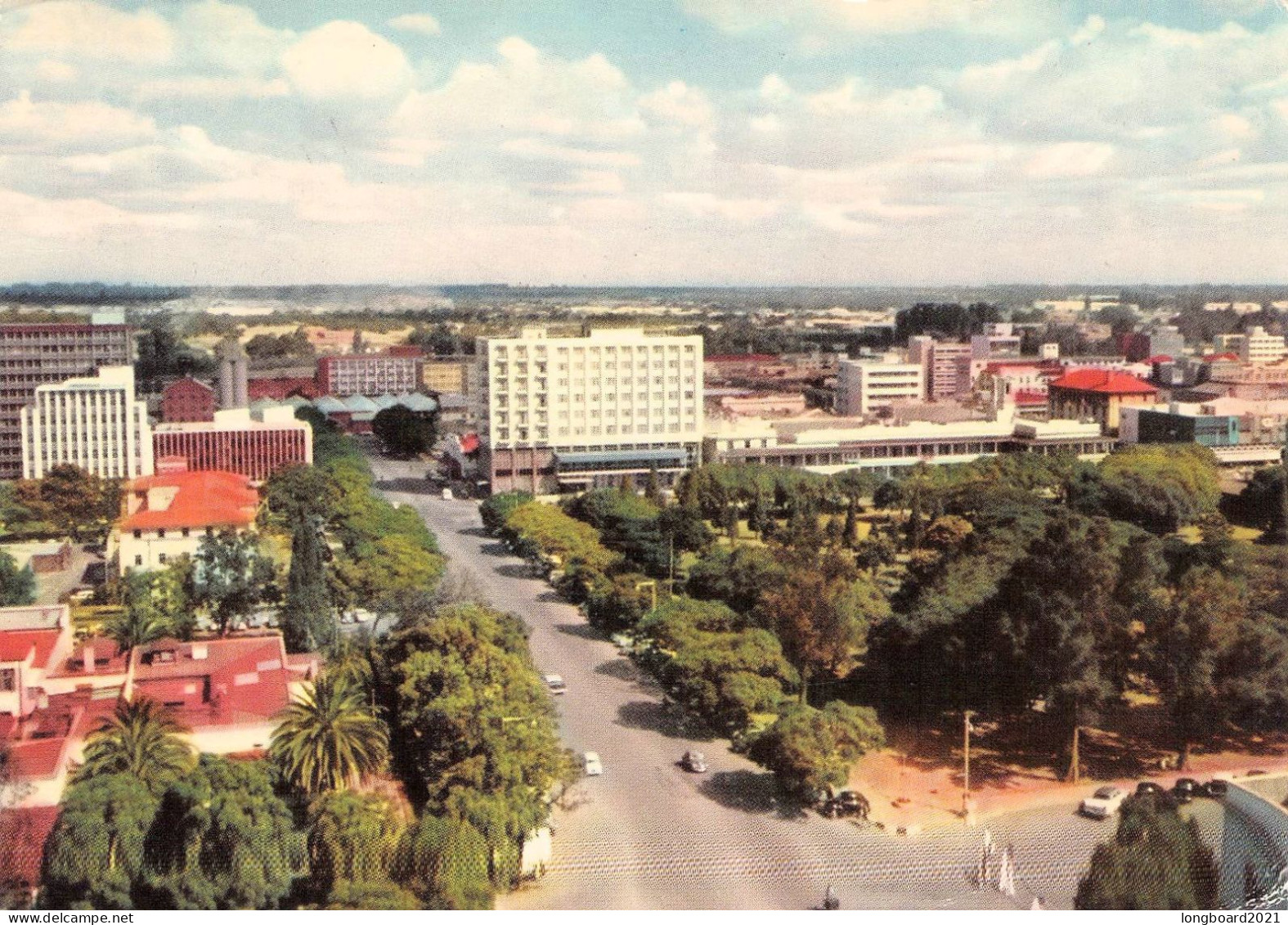 RHODESIA & NYASALAND - PICTURE POSTCARD 1963 - GERMANY / 6079 - Rhodesië & Nyasaland (1954-1963)