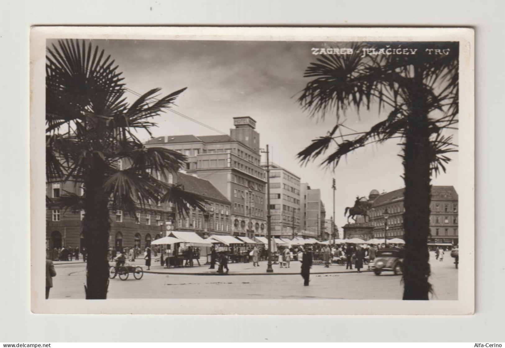 ZAGABRIA:  LA  PIAZZA  DEL  MERCATO  -  FOTO  -  FP - Plazas De Mercados