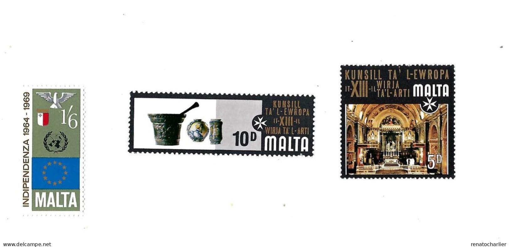 Objets De L'infirmerie,Cathédrale,Indépendance,MNH,Neuf Sans Charnière.Idée Européenne. - Malta