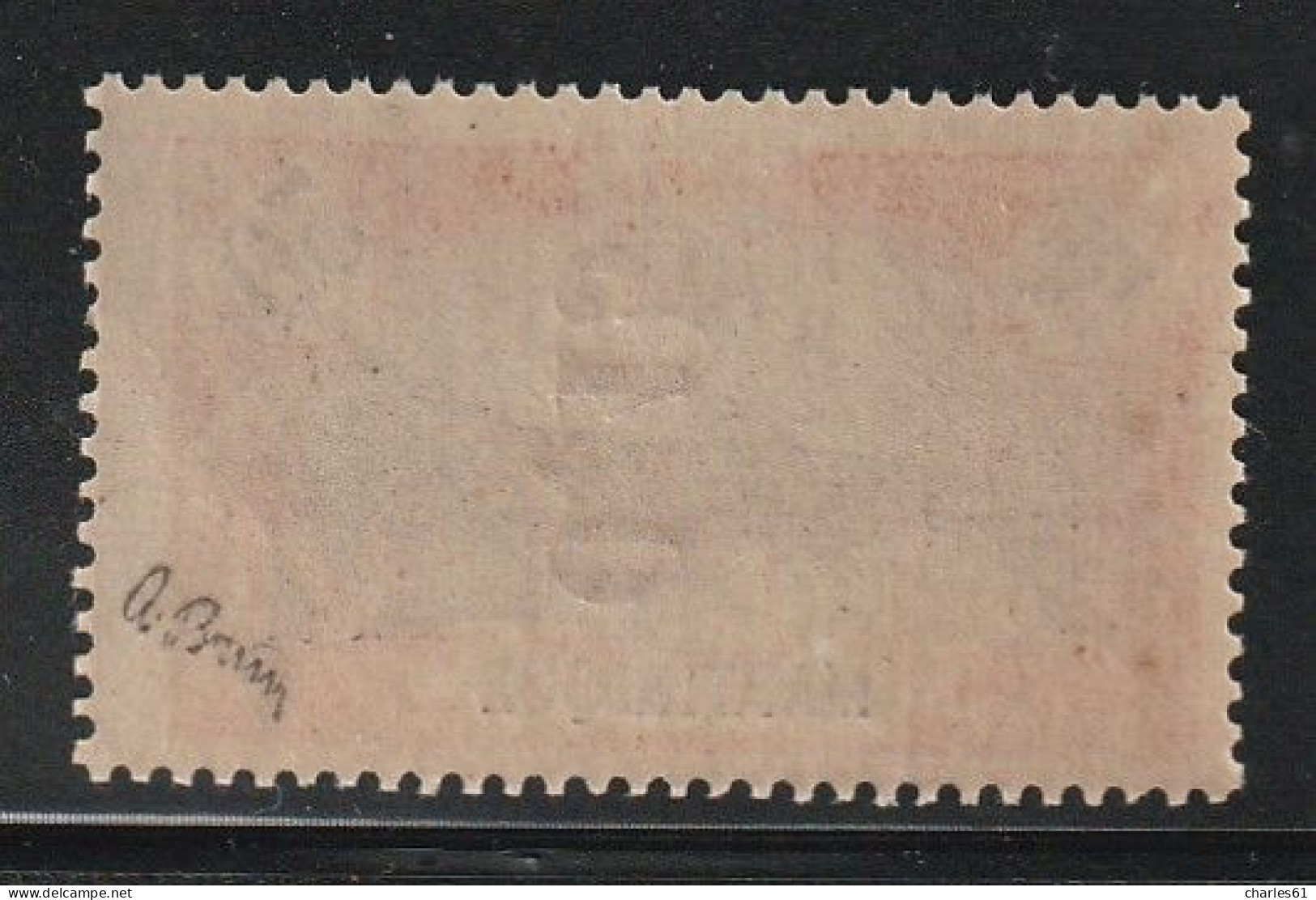 MARTINIQUE - N°108a ** (1924) 15c Sur 30c Rouge - Surcharge Renversée. Signé Brun - Neufs
