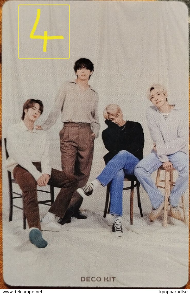 Photocard Au Choix  BTS 2022 January Issue Duos Trios Quatuors - Objetos Derivados