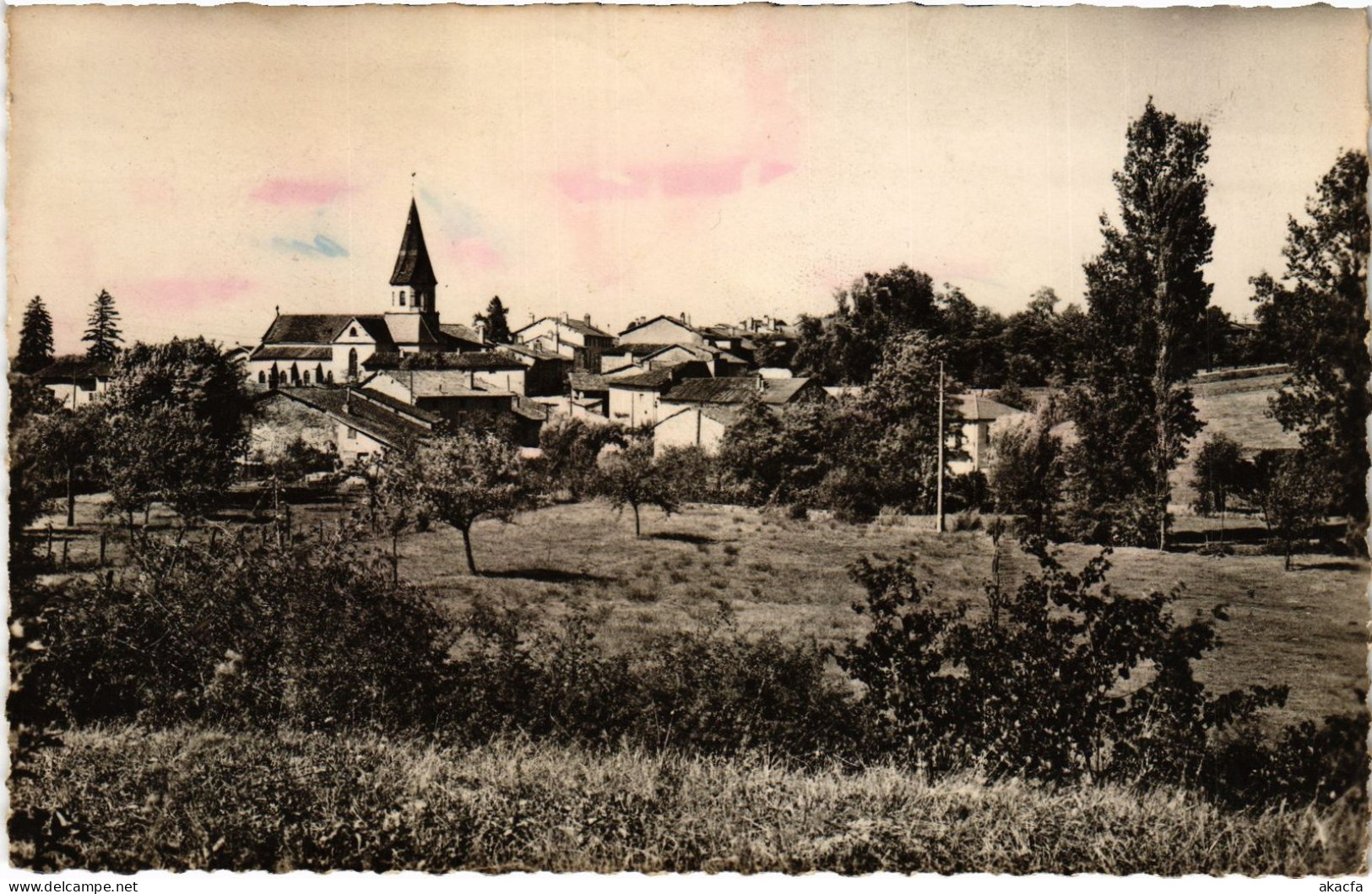 CPM Ceyzeriat Église Et Le Village (1277308) - Villars-les-Dombes