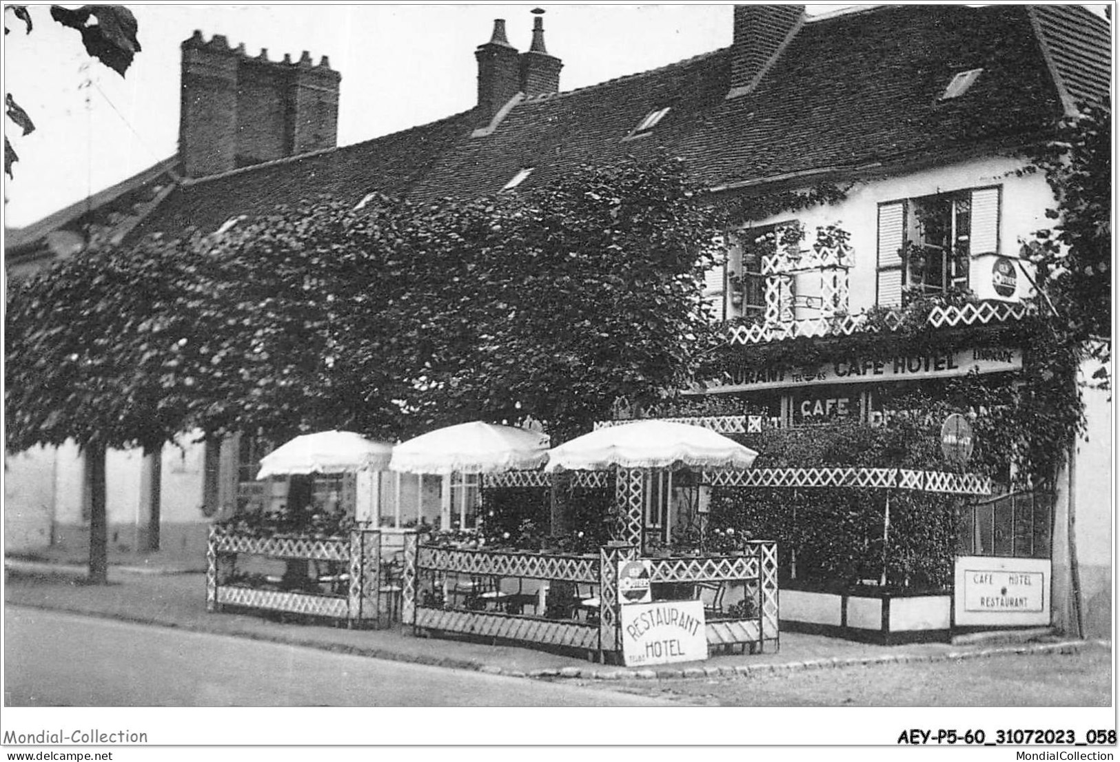 AEYP5-60-0384 - NOAILLES - Oise - Hôtel-café-restaurant Du Commerce - Cave Réputée - Cuisine Bourgeoise  - Noailles
