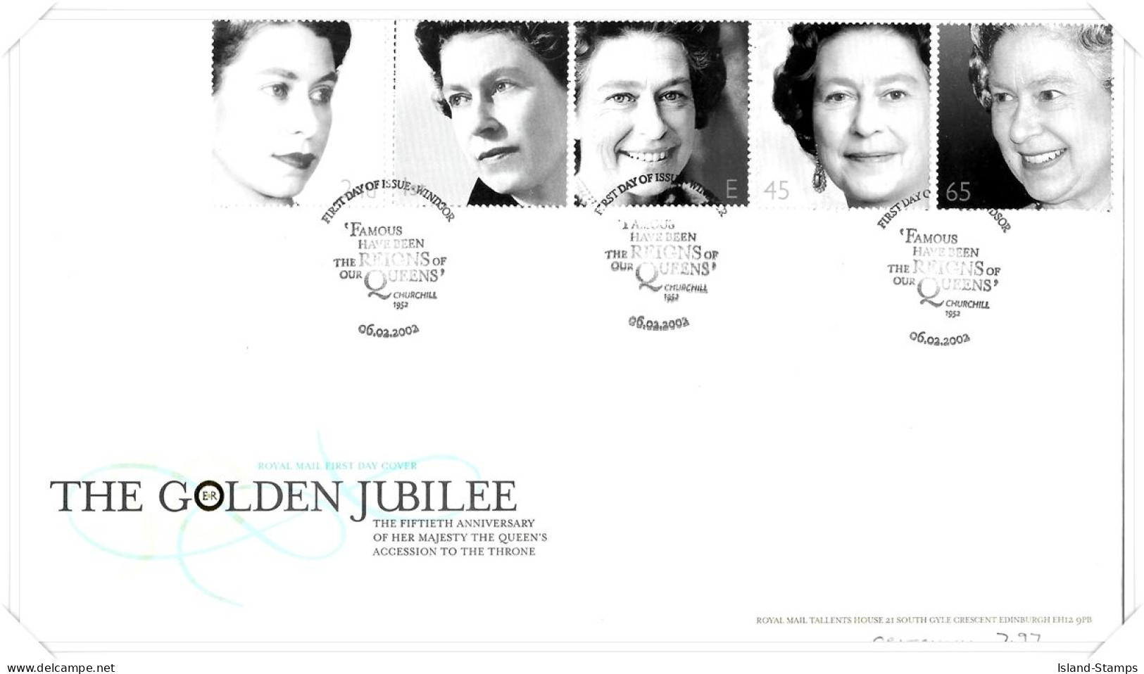 2002 Golden Jubilee Unaddressed TT - 2001-10 Ediciones Decimales