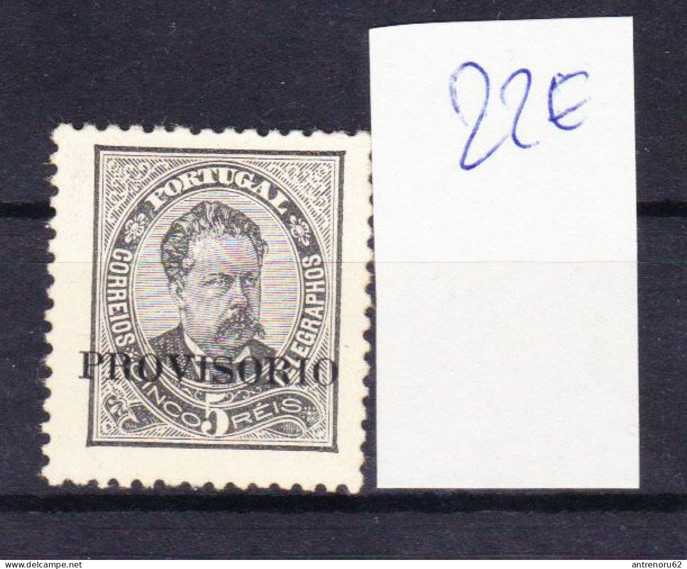 STAMPS-PORTUGAL-1892-UNUSED-NO-GUM-SEE-SCAN - Nuovi