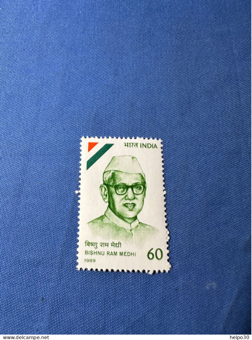 India 1989 Michel 1217 Bishnu Ram Medhi MNH - Nuevos
