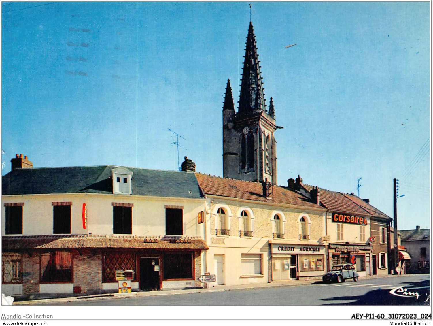 AEYP11-60-0910 - BORAN-SUR-OISE - La Place  - Boran-sur-Oise
