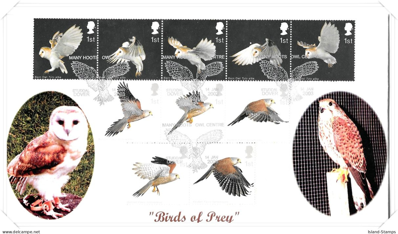 2003 Birds Of Prey Unaddressed TT - 2001-2010 Em. Décimales