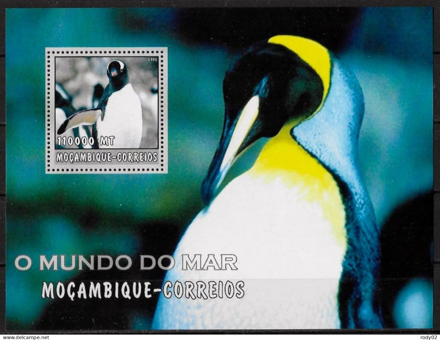 MOZAMBIQUE - OISEAUX - PINGOUINS - N° 2114 A 2119 ET BF 127 - NEUF** MNH - Pingouins & Manchots