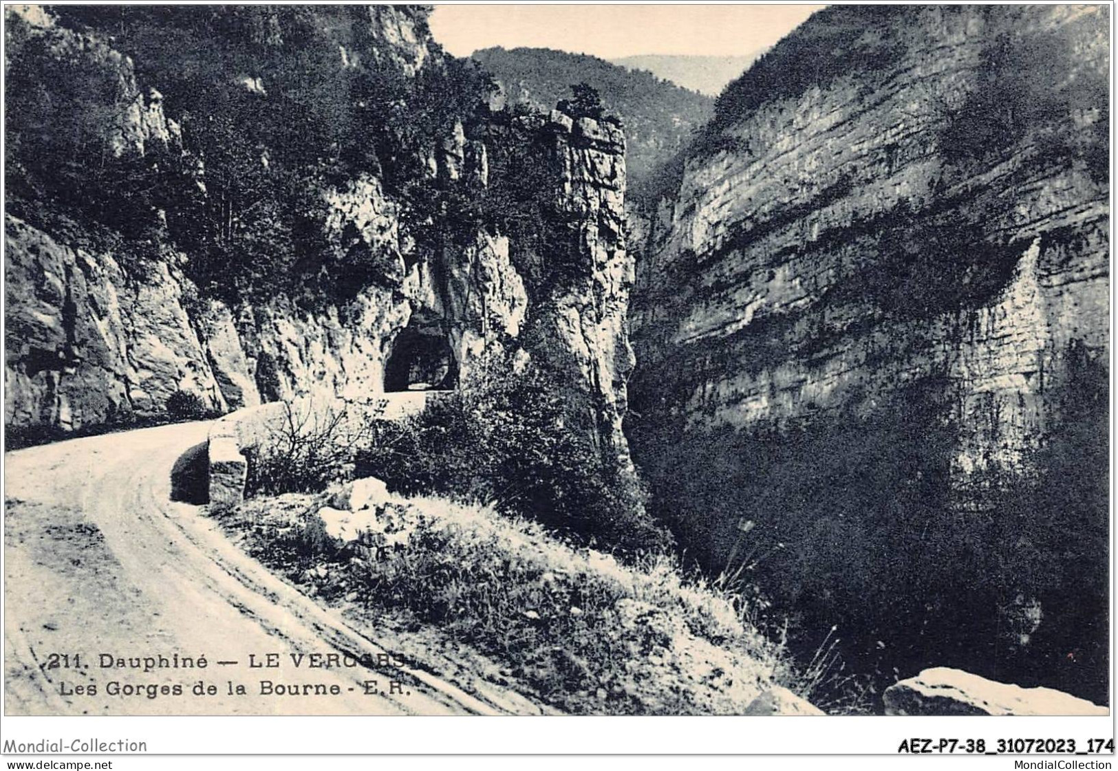 AEZP7-38-0651 - VERCORS - Gorges De La Bourne  - Vercors