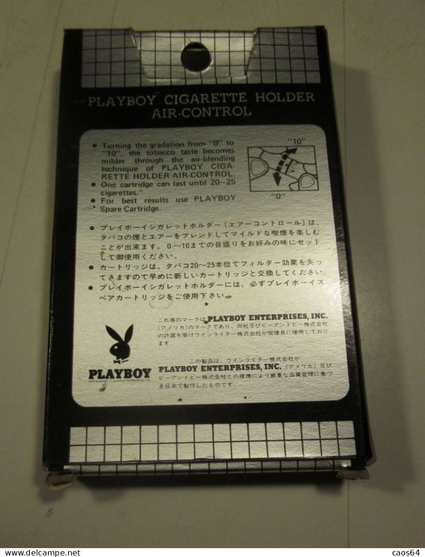 Playboy Cigarette Holder Air-control Vintage Filter 5 Filtri Con Bocchino - Zigarettenhalter U. -spitzen