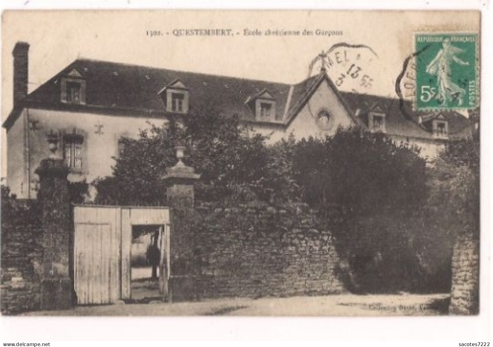 QUESTEMBERT - Ecole Chrétienne Des Garçons - - Questembert