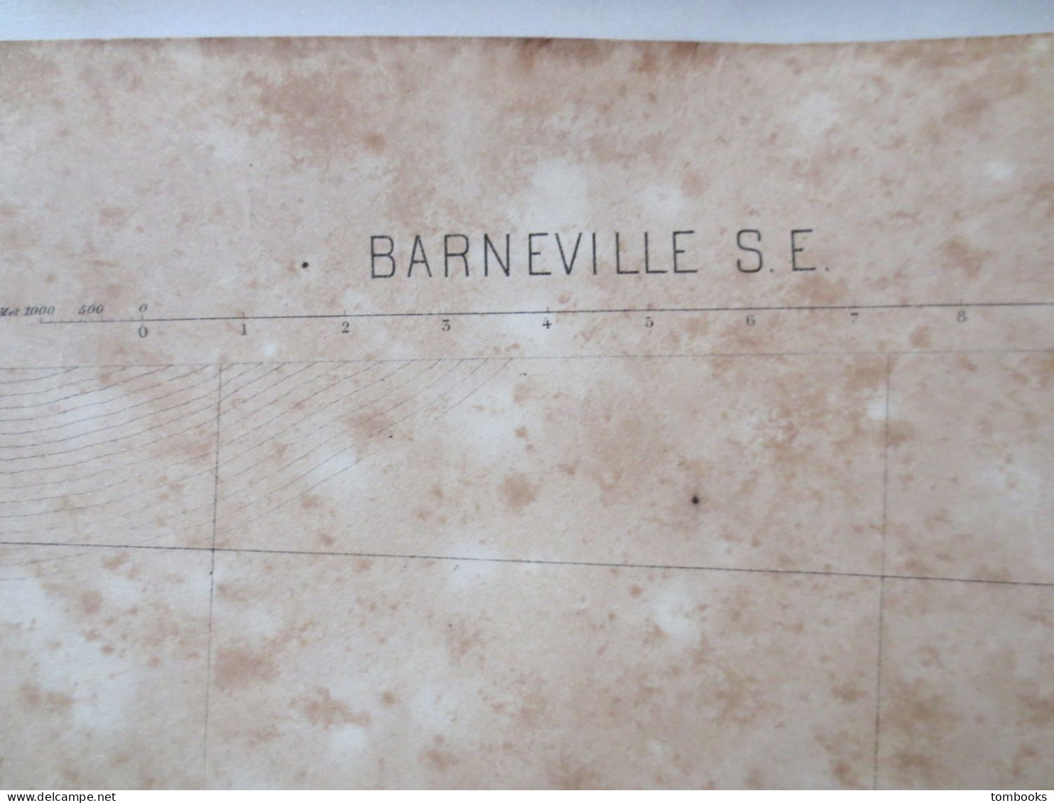 50 - Barneville - Les Pieux  - Ensemble De 2 Cartes Maritimes Et Terrestres - 1889 Levé 1910 - - Carte Nautiche