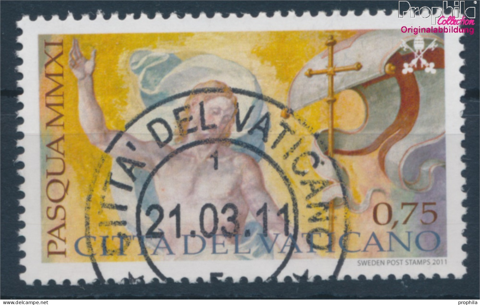 Vatikanstadt 1697 (kompl.Ausg.) Gestempelt 2011 Ostern (10352437 - Used Stamps