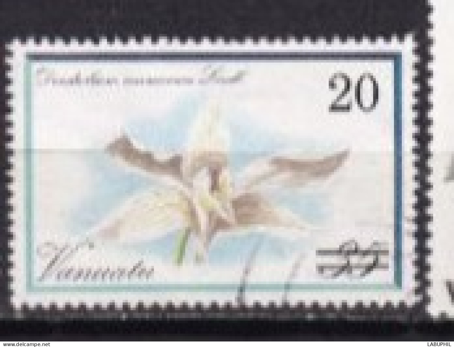 VANUATU Oblitérés Used 1994 Fleur Surchargé Yt 967 - Vanuatu (1980-...)