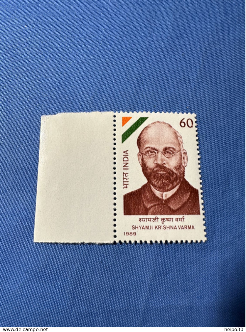 India 1989 Michel 1233 Shyamji Krishna Varma MNH - Unused Stamps