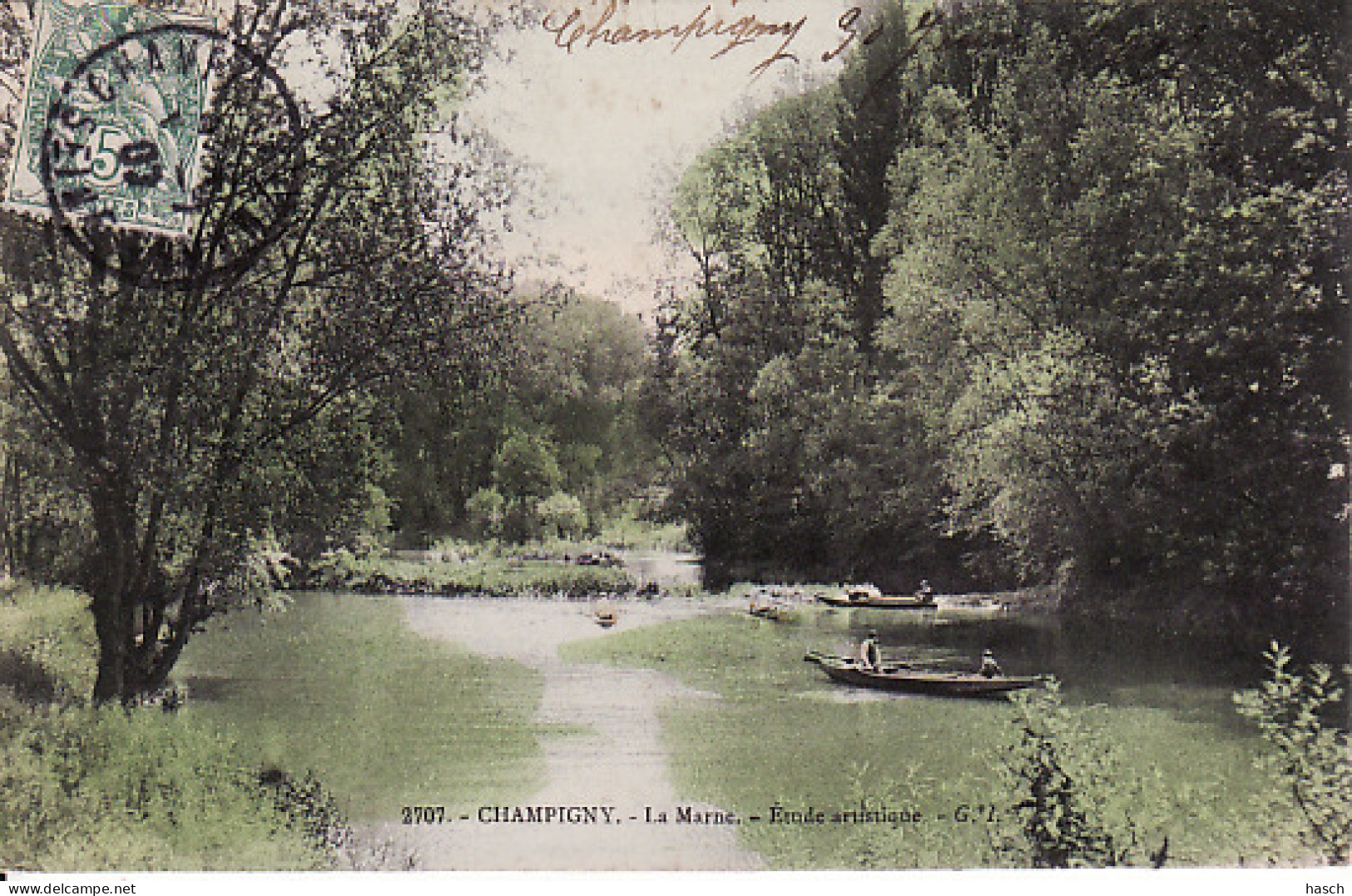 2671187Champigny, La Marne Etude Artistique - Champigny