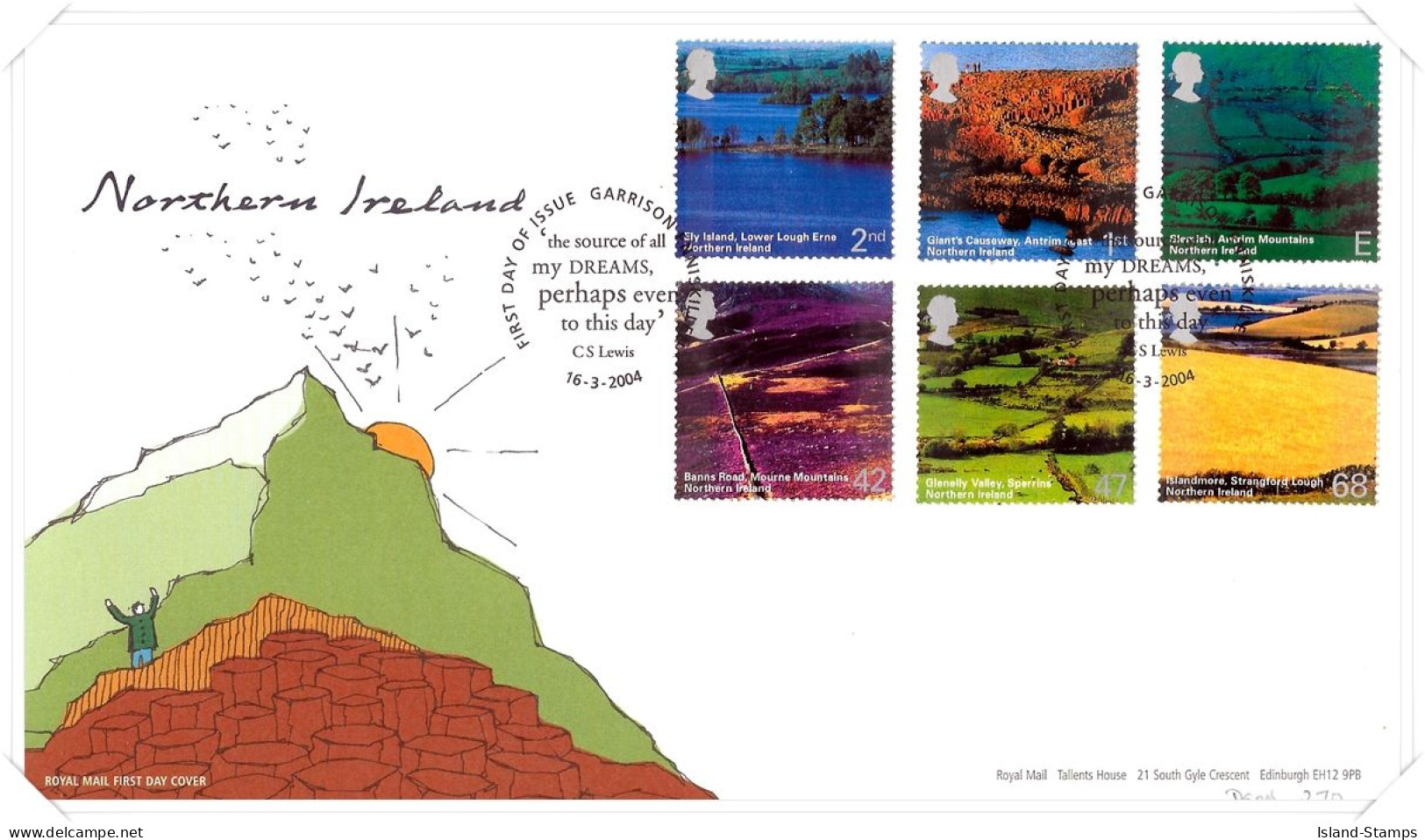 2004 British Journey, Northern Ireland Unaddressed TT - 2001-10 Ediciones Decimales