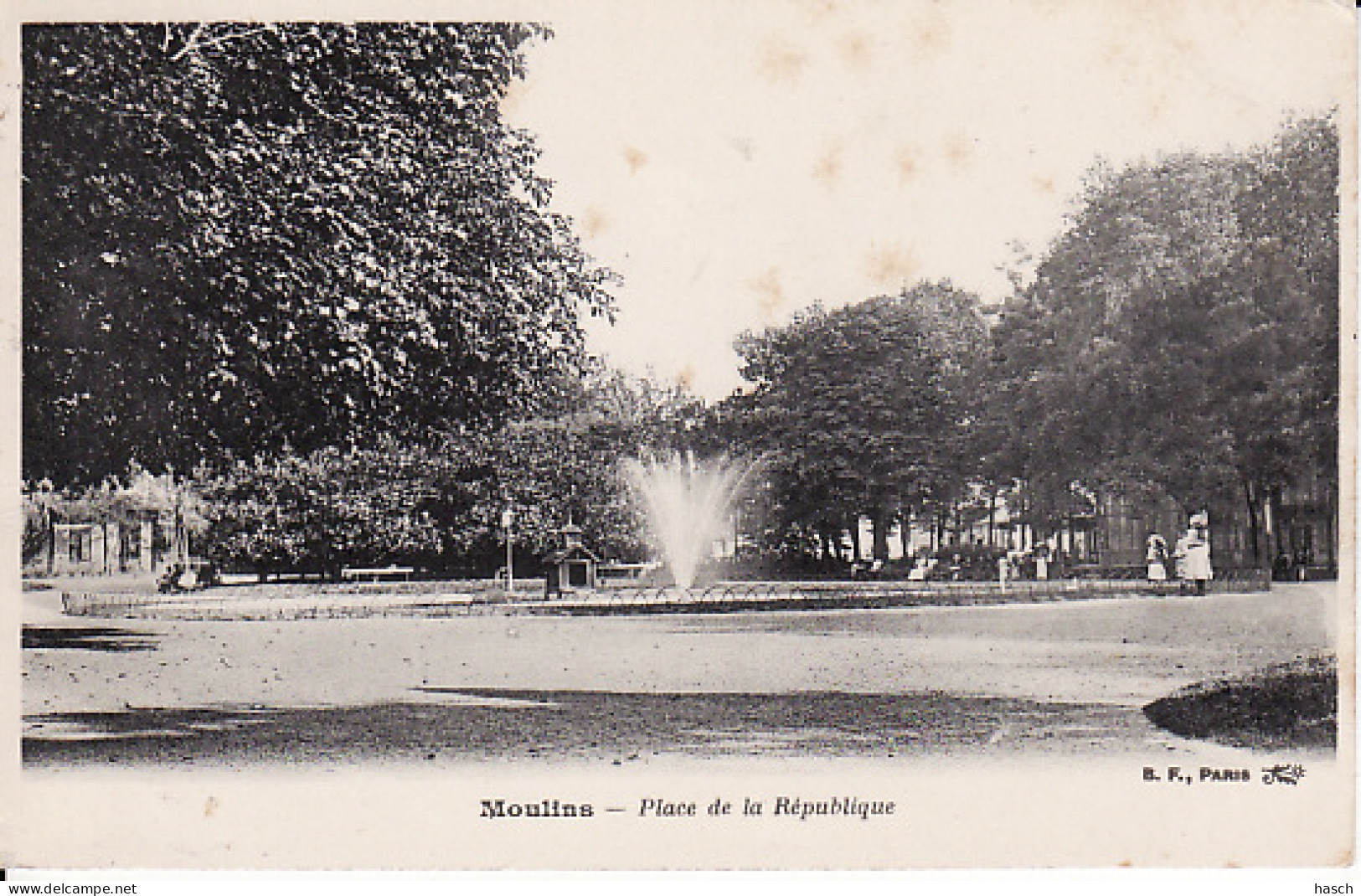 2671246Moulins, Place De La République 1905 - Moulin Engilbert