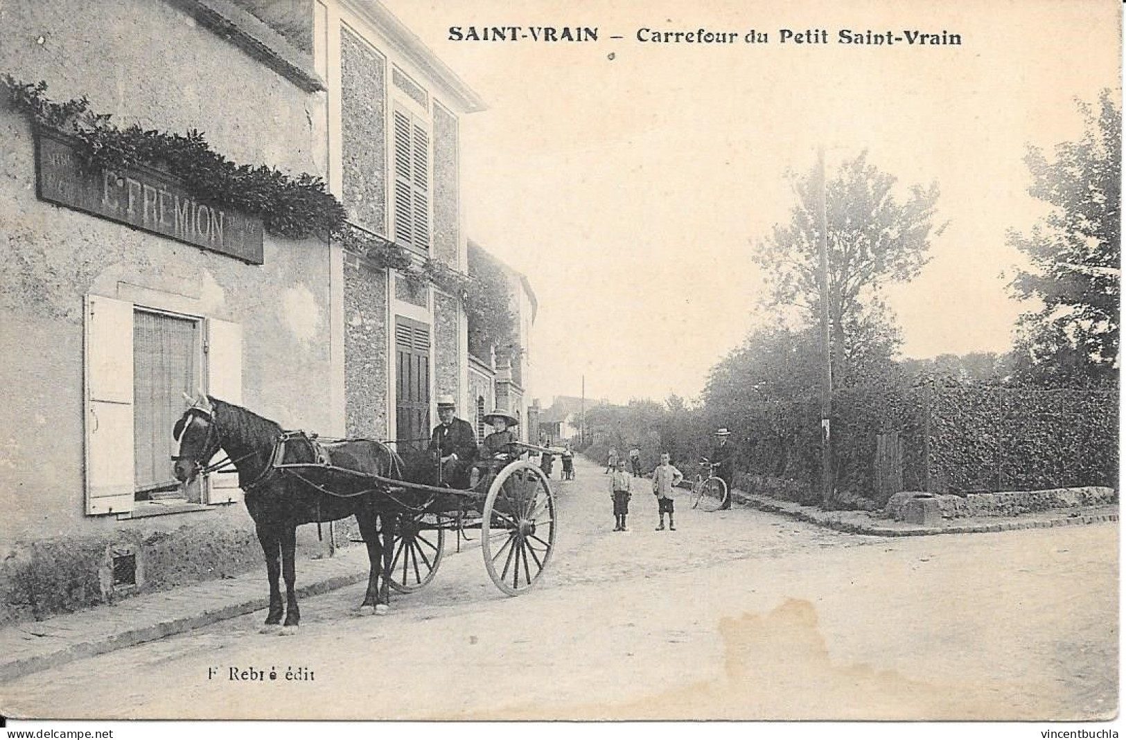 Saint Vrain - Carrefour Du Petit Saint-Vrain Attelage Animée - Saint Vrain