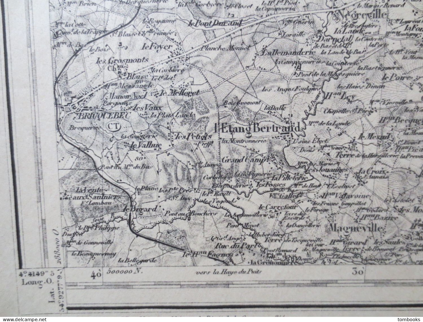 50 - Cherbourg - Ensemble De 3 Cartes Maritimes Et Terrestres - 1889 Levé 1910 Et 1893  - - Nautical Charts