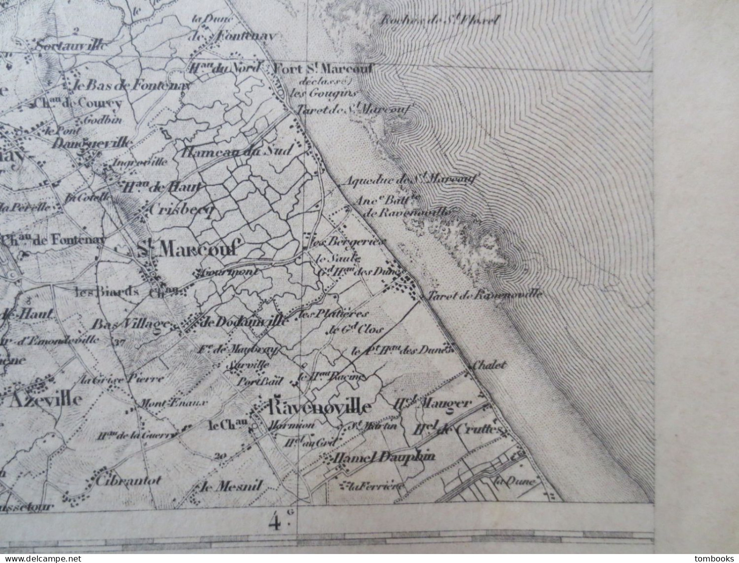 50 - Cherbourg - Ensemble De 3 Cartes Maritimes Et Terrestres - 1889 Levé 1910 Et 1893  - - Carte Nautiche