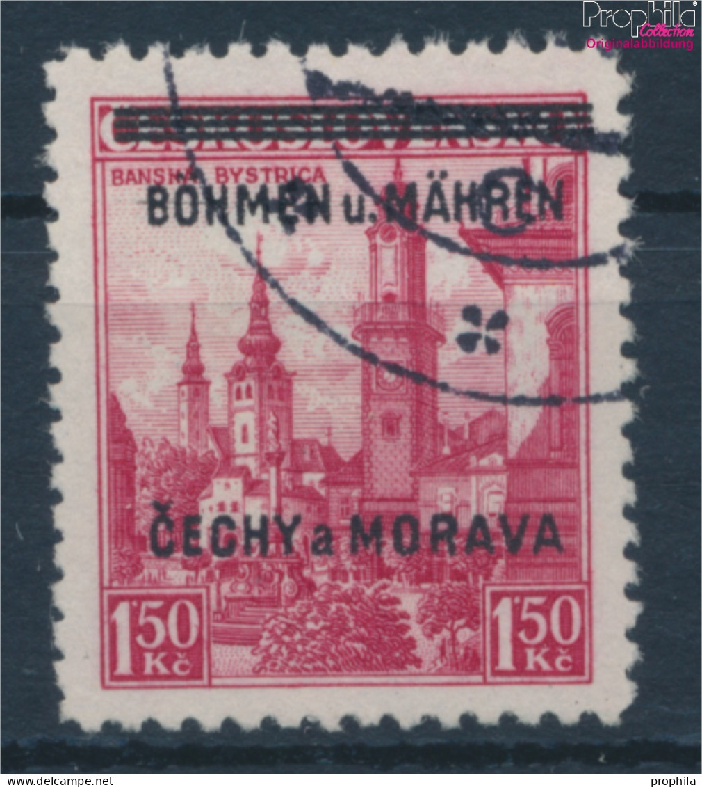 Böhmen Und Mähren 12 Stempel Nicht Prüfbar Gestempelt 1939 Aufdruckausgabe (10351451 - Gebruikt