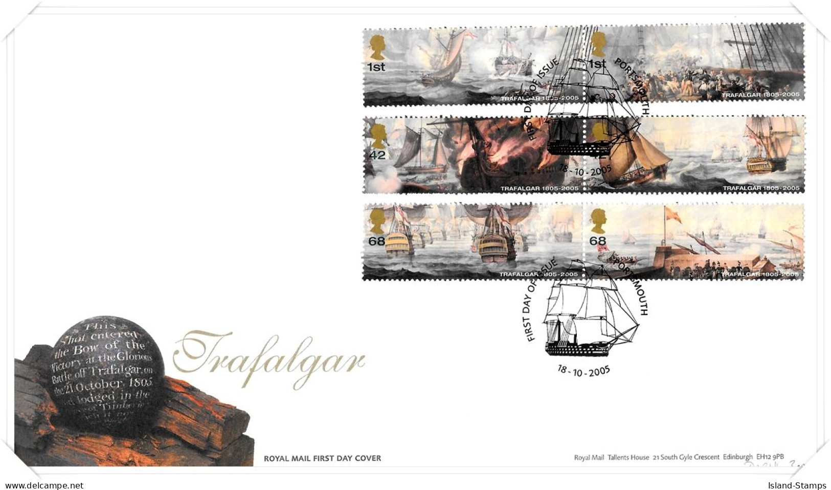 2005 Battle Of Trafalgar Unaddressed TT - 2001-10 Ediciones Decimales