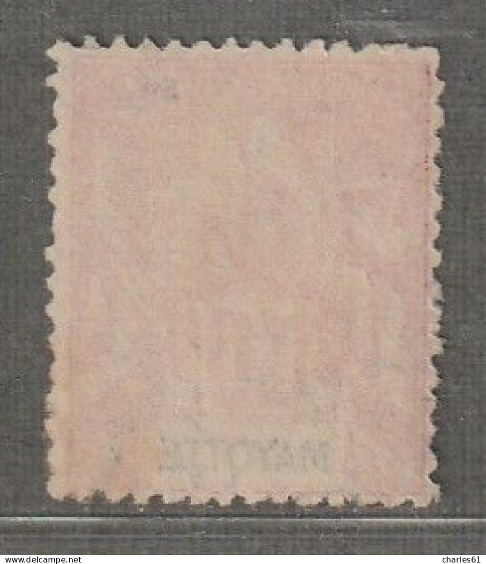 MAYOTTE - N°15 Obl (1900-07) 10c Rouge - Oblitérés