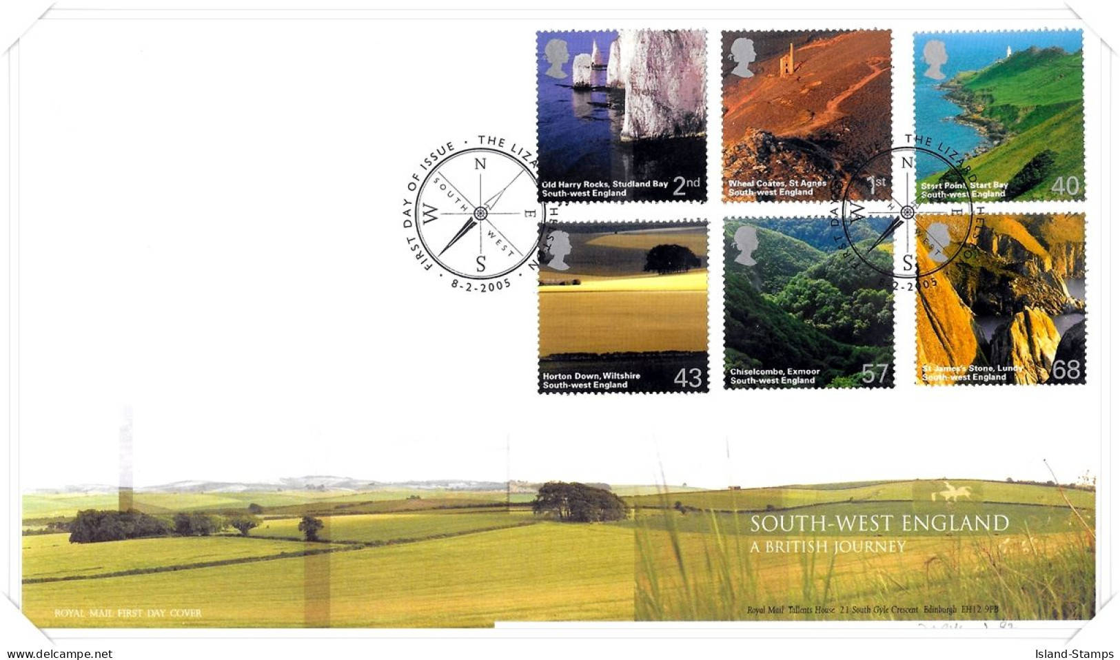 2005 South West England Unaddressed TT - 2001-2010 Em. Décimales