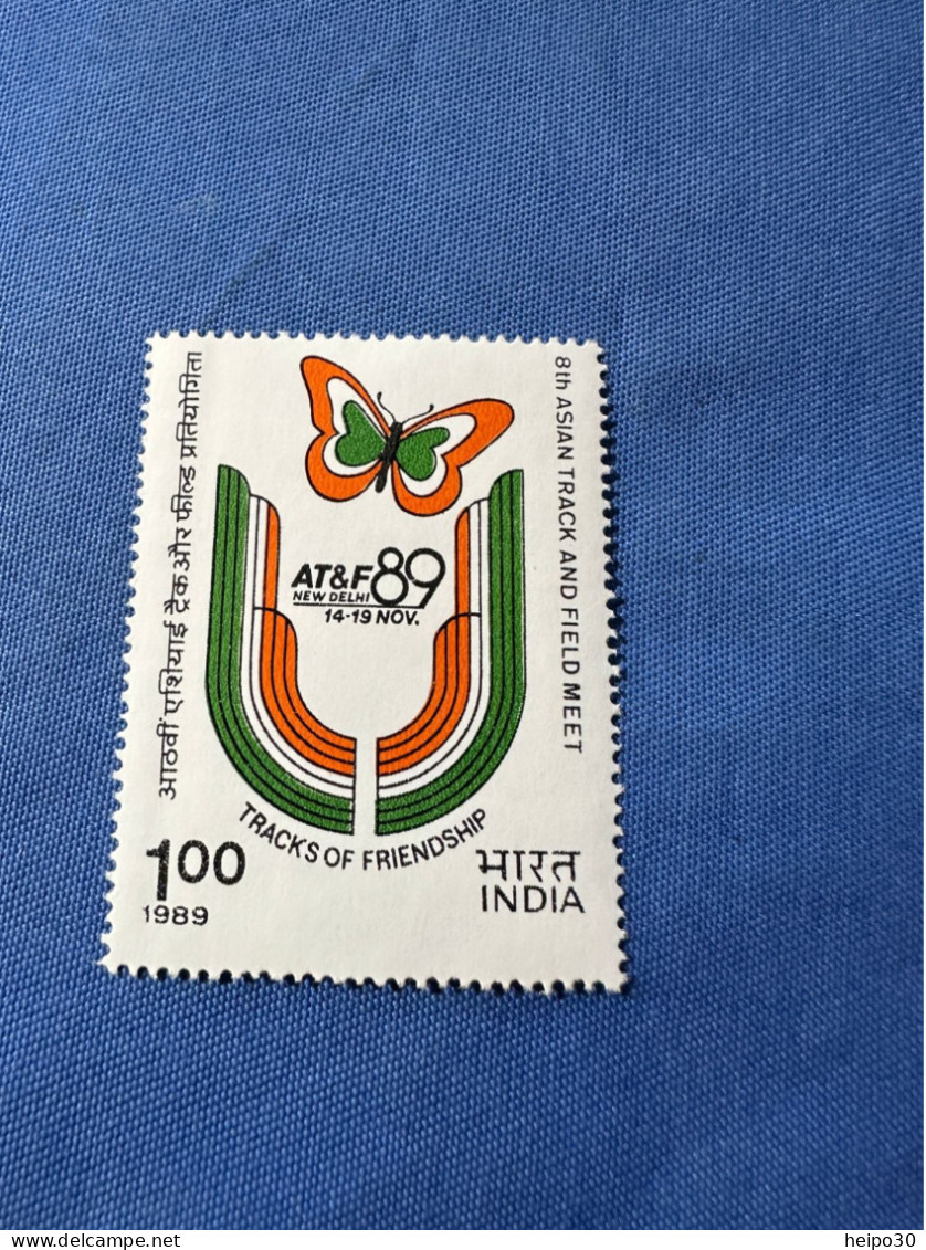 India 1989 Michel 1243 Leichtathletik Sportfest Neu Dehli MNH - Neufs