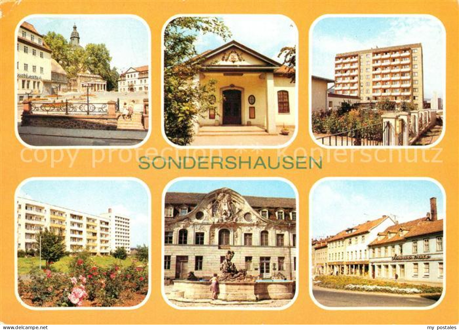 73072039 Sondershausen Thueringen Platz Der Deutsch-Sowjetischen Freundschaft Sc - Sondershausen